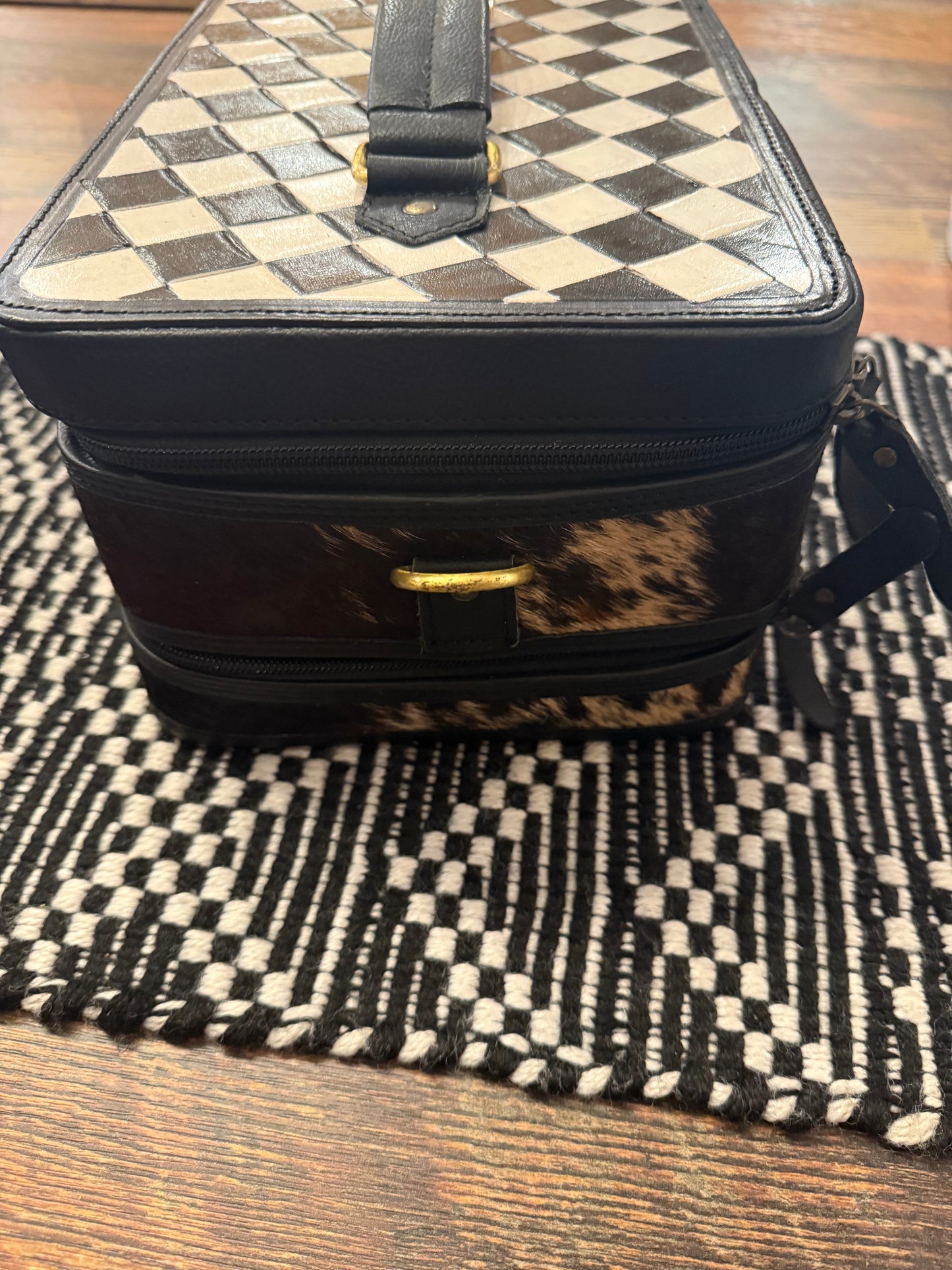 Checked Up Jewelry Case