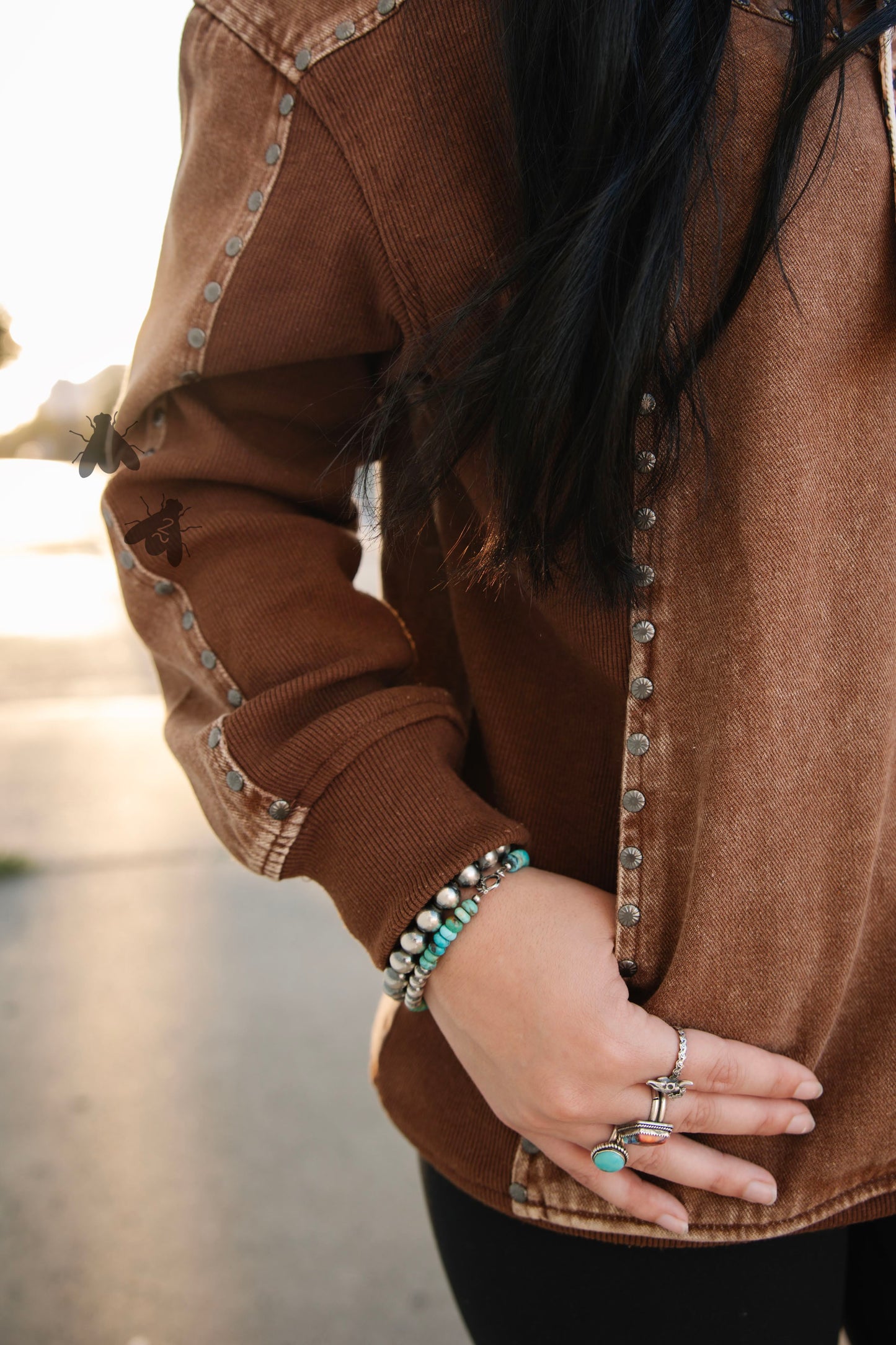 SILVER CREEK ZIP *CHOCOLATE