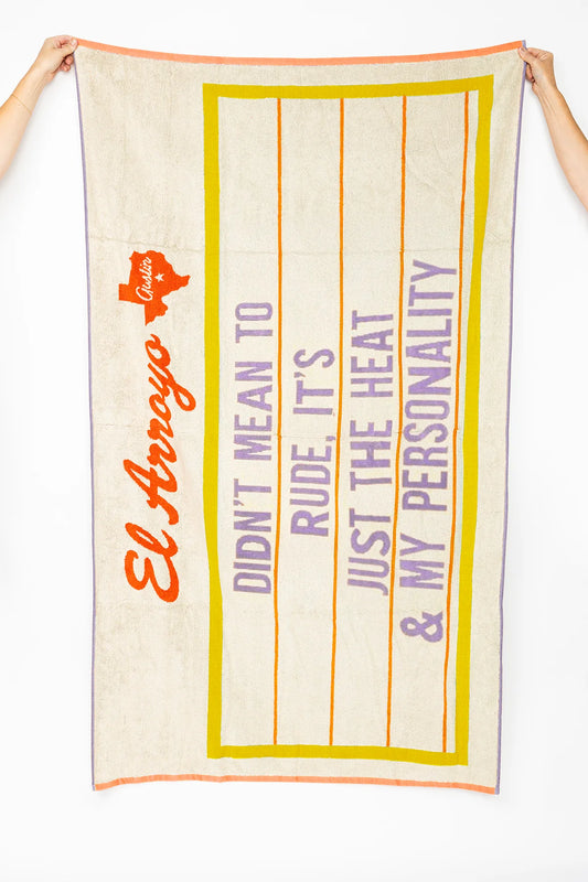 El Arroyo Beach Towel