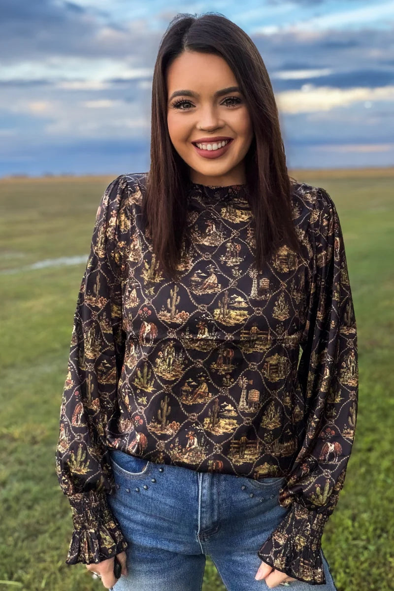COWBOY FRONTIER TOP