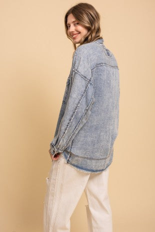 Denim Button Down