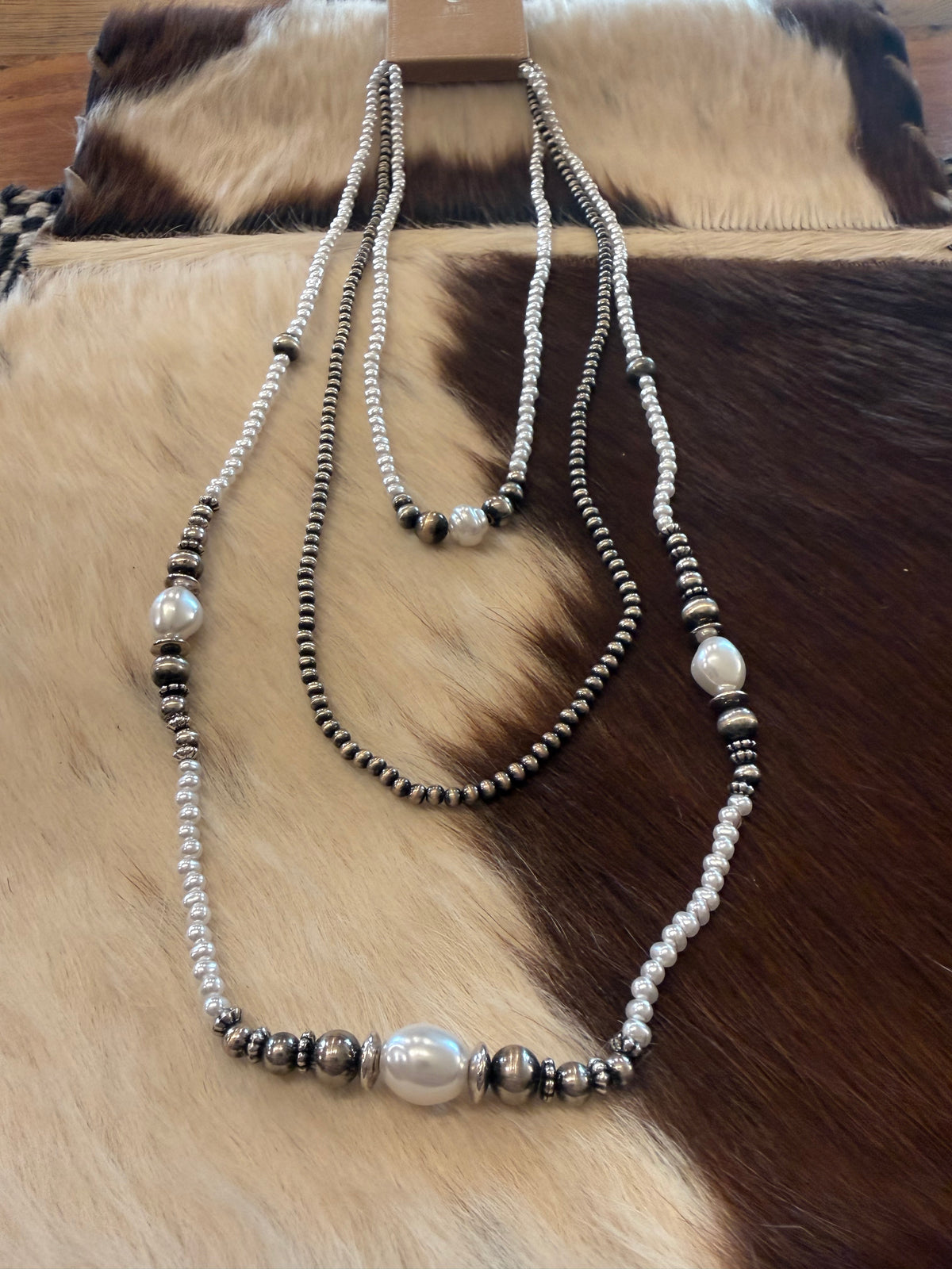 Pearls & Pearls Necklace