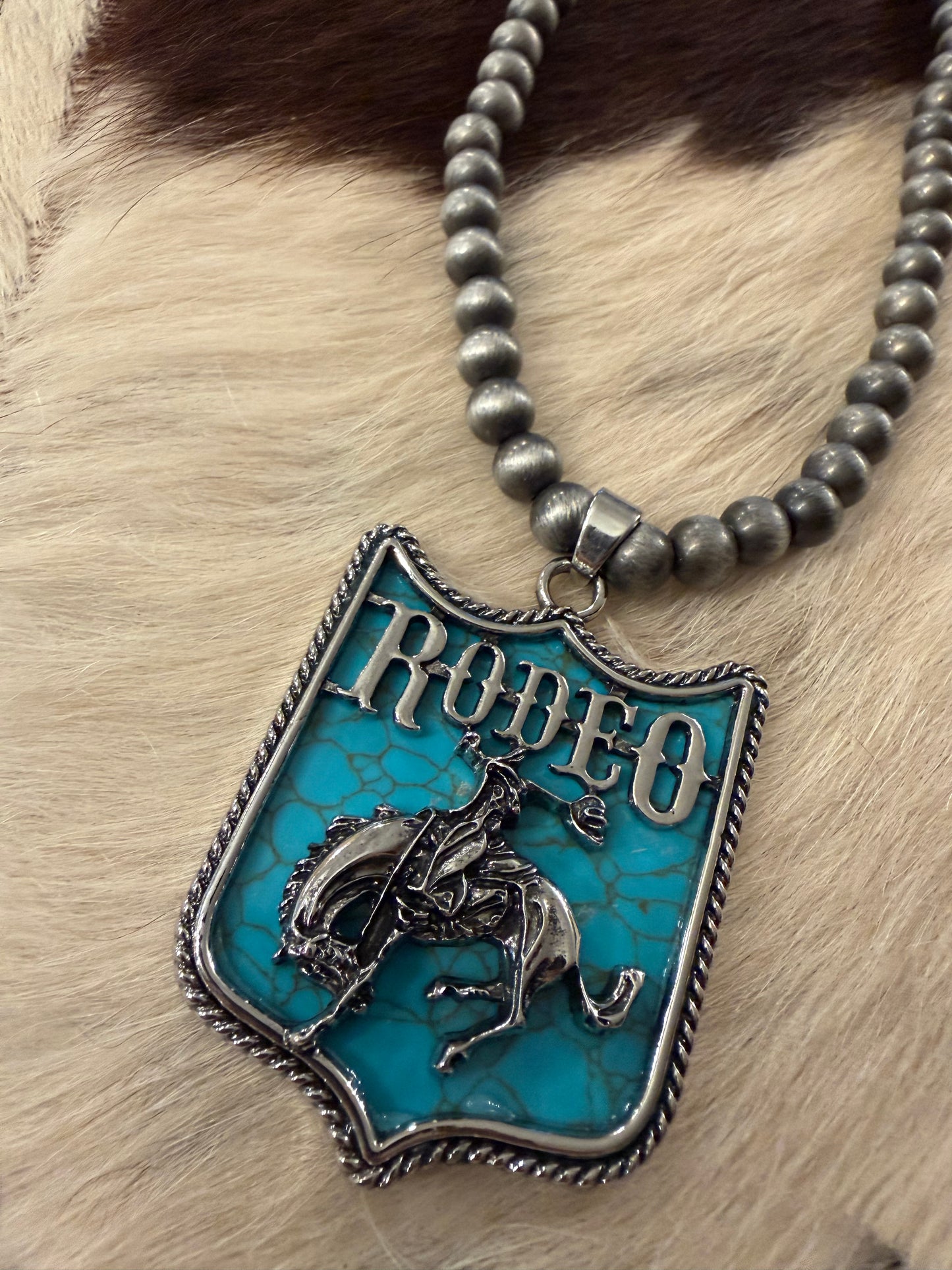 Turquoise Rodeo Necklace