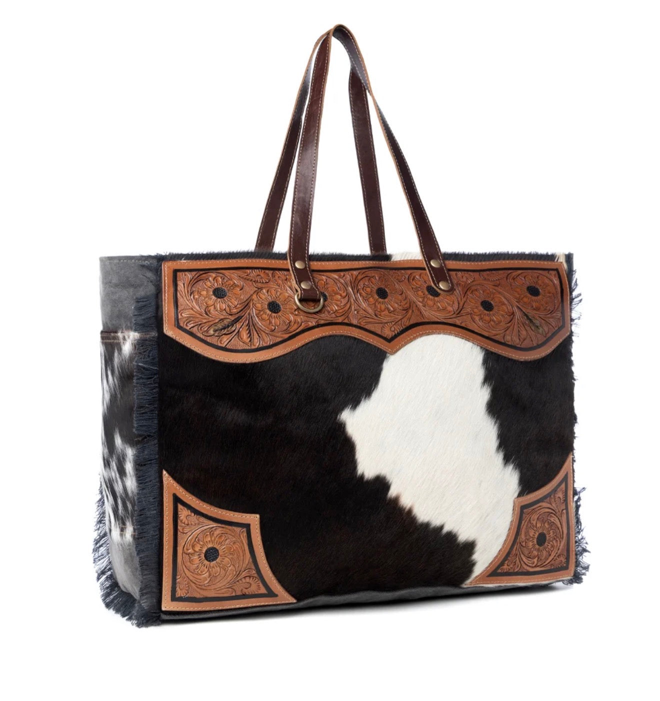 Cartwright Hand-Tooled Bag