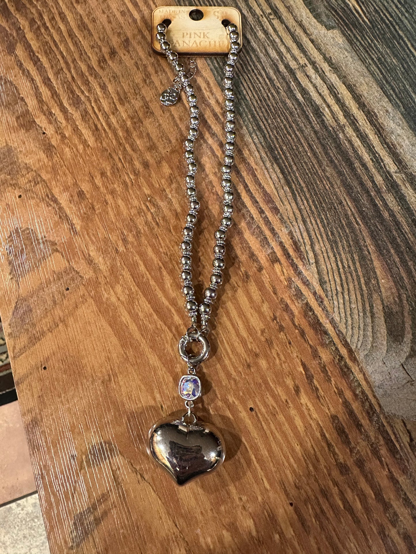 Puff Heart Necklace