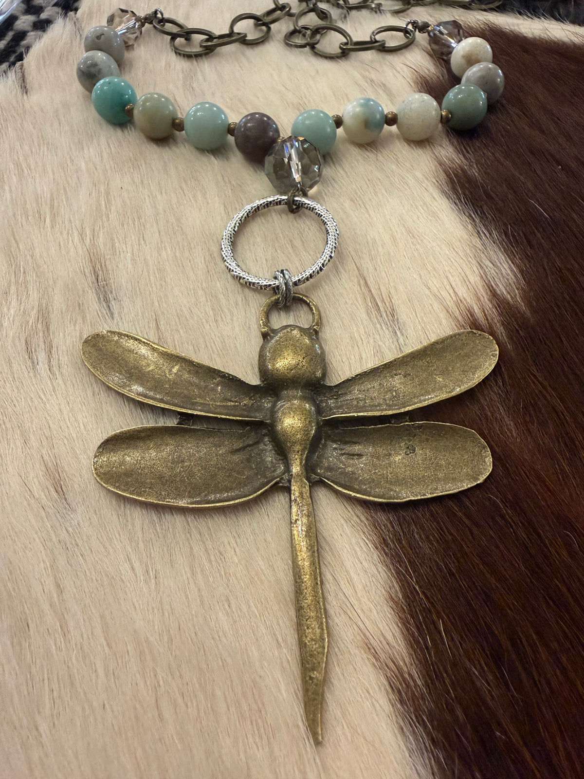 Long Dragonfly Necklace