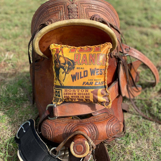 Pillow 101 Ranch Wild West Show Bronc