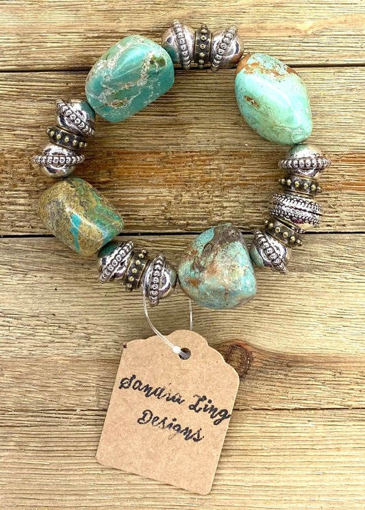 Bracelet Silver & Turquiose 