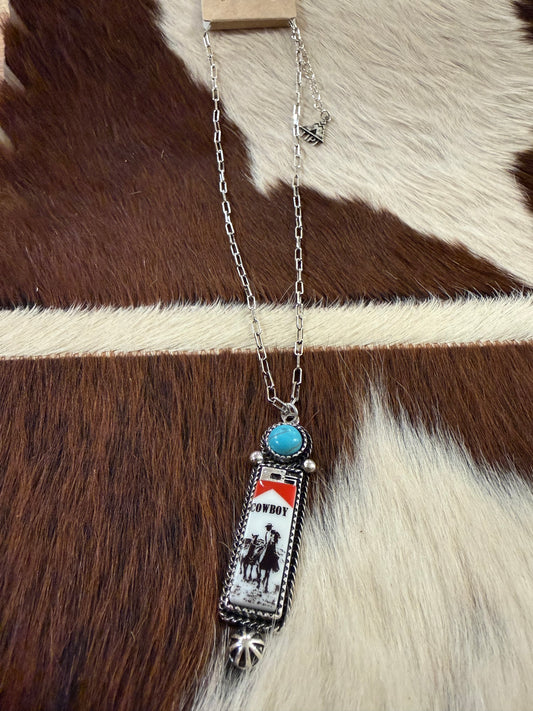 Got A Light Cowboy - Necklace