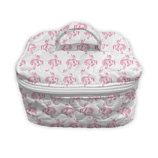 Koda Rider Icon Fuchsia Quilted Travel Case