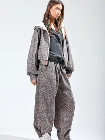 Leopard Print Sweats