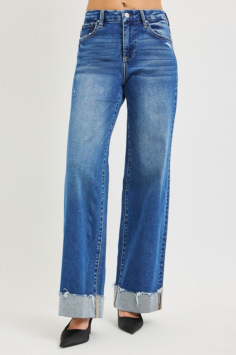 Risen Cuffed Hem Jean