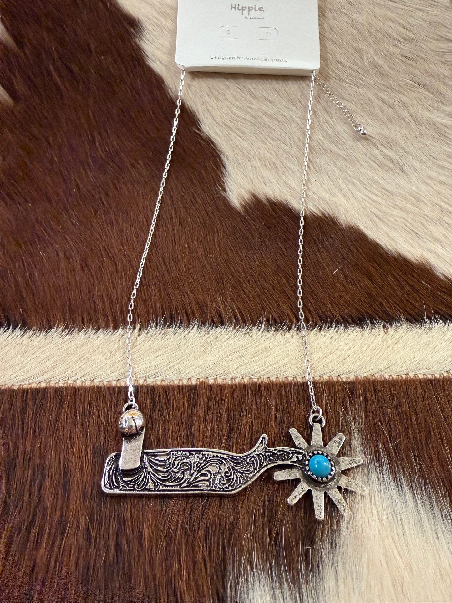 Turquoise Spur Necklace