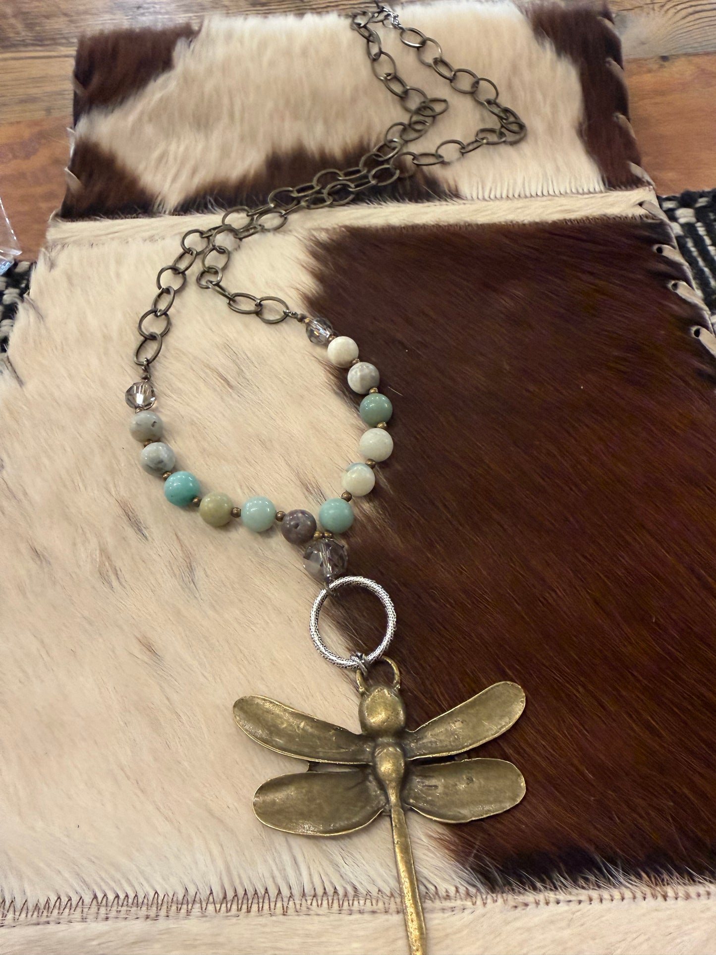 Long Dragonfly Necklace