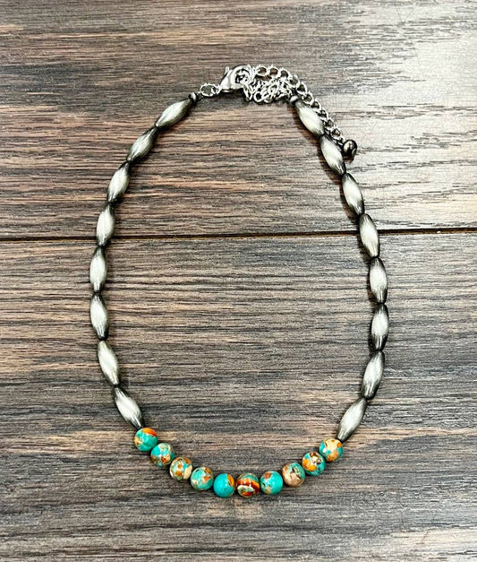 Clinton Western Gemstone Necklace