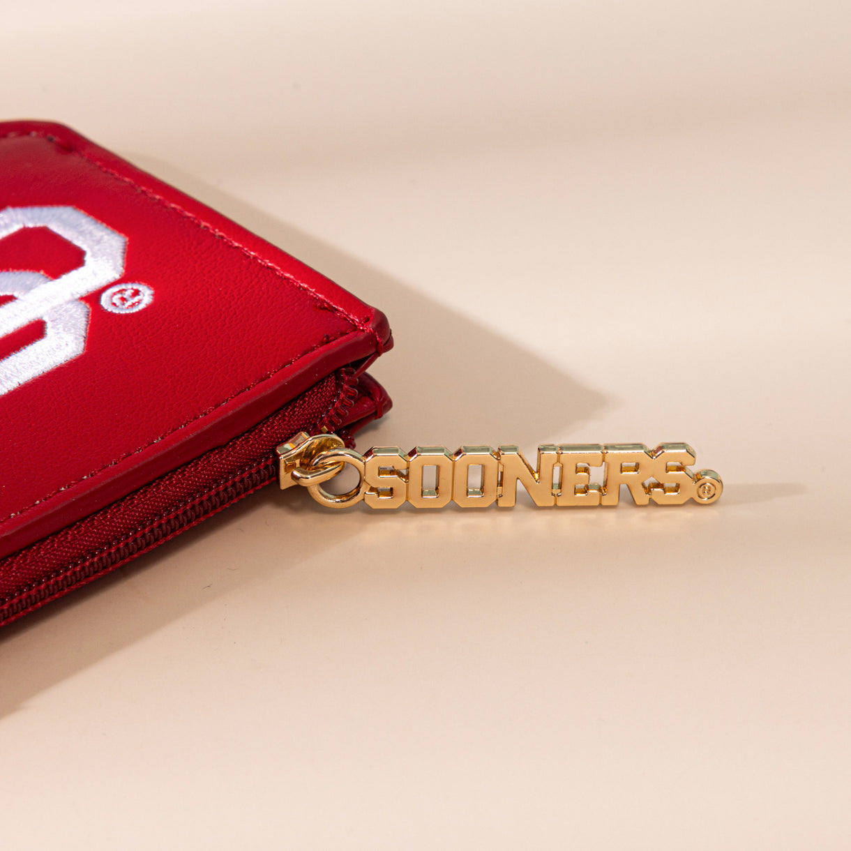University of Oklahoma Sooners Zip Card Case