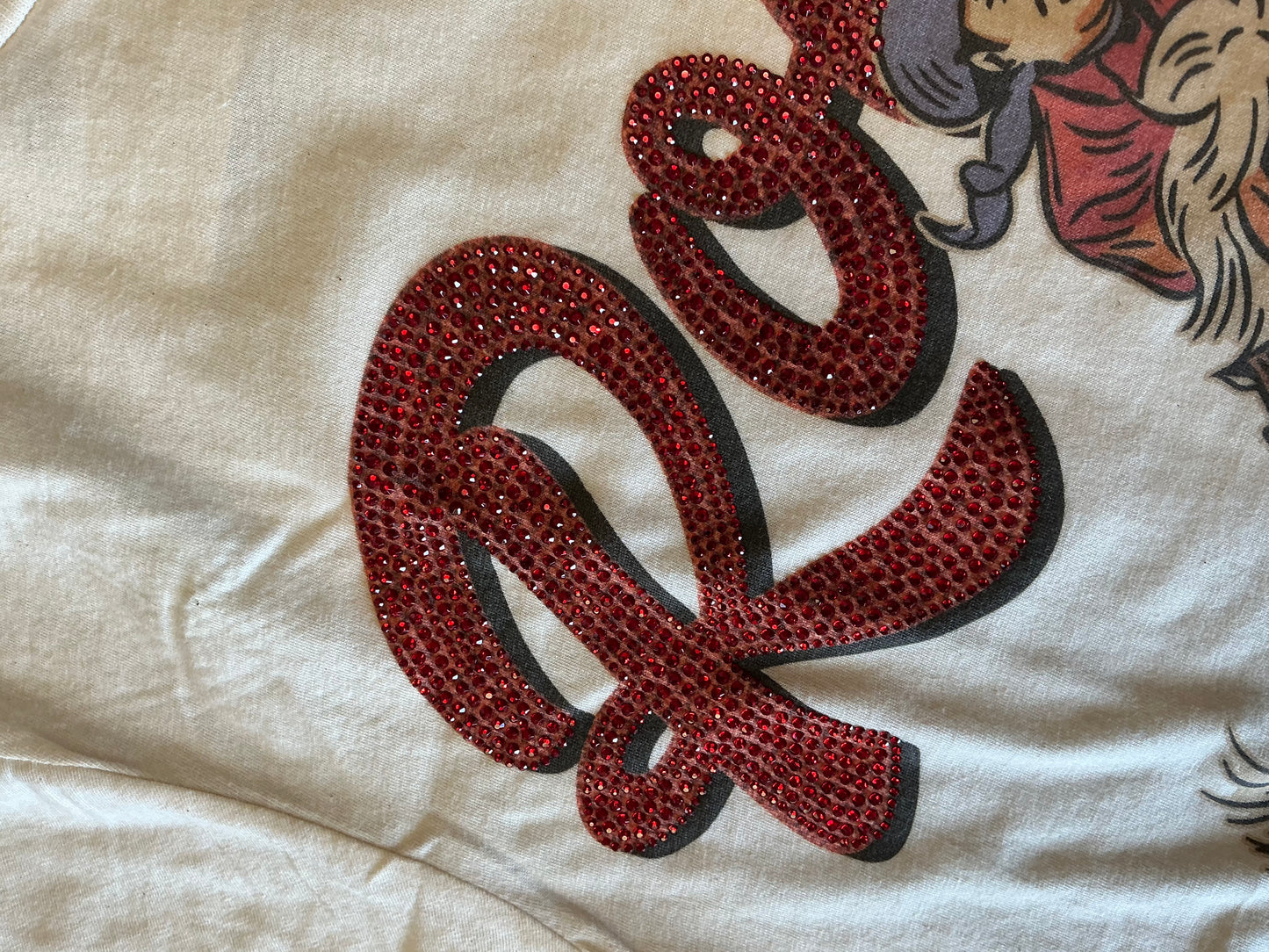 RODEO RED W/STONES TEE