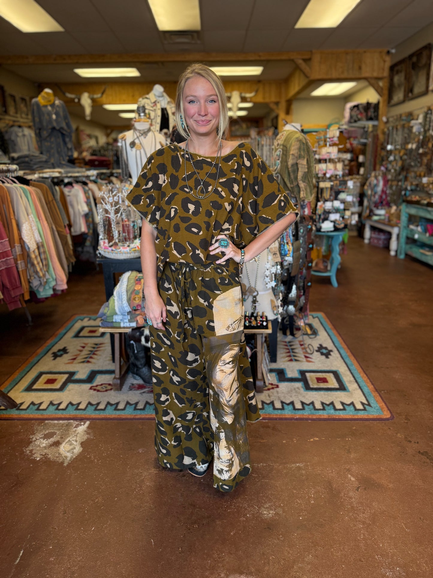 Native American Rodeo Hi-Lo Tunic OR Pants