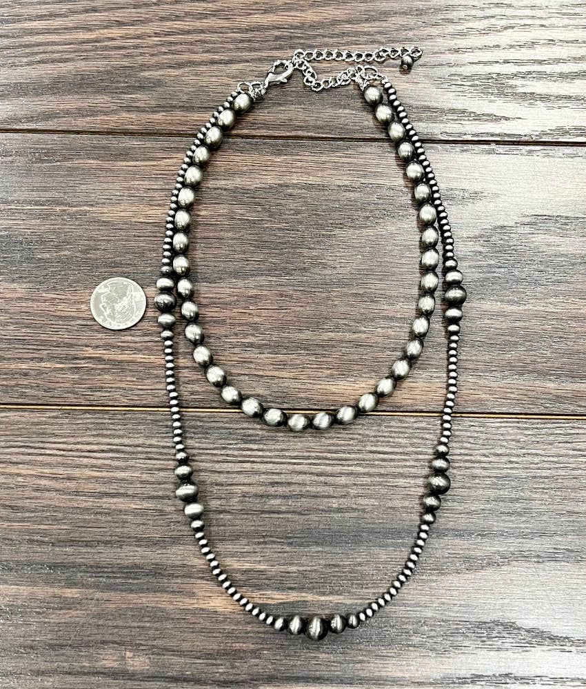 Avery Handmade Navajo Bead Necklace