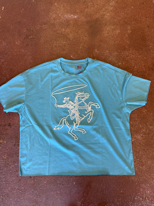 Roping Cowboy Tee