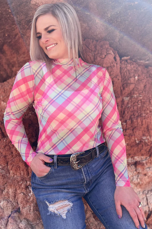 APRIL SHOWERS MESH TOP