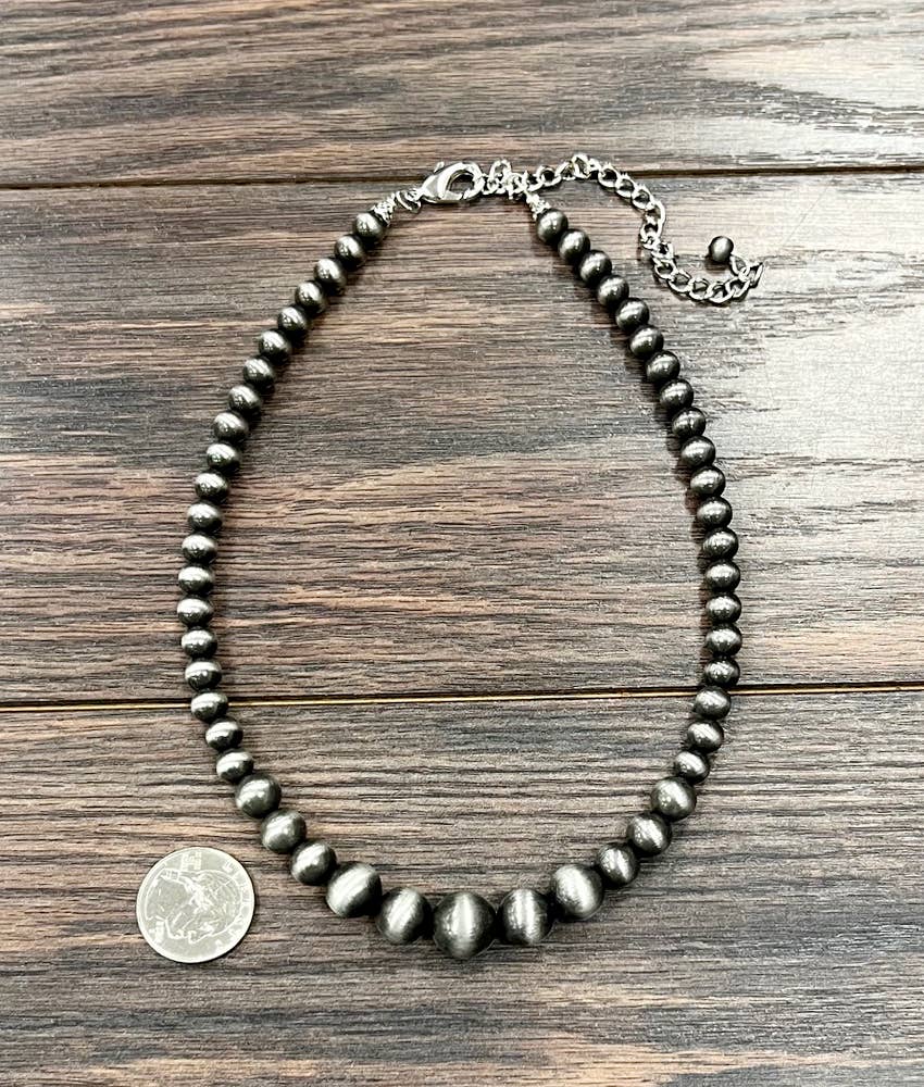 Lakeland 16" Western Bead Necklace