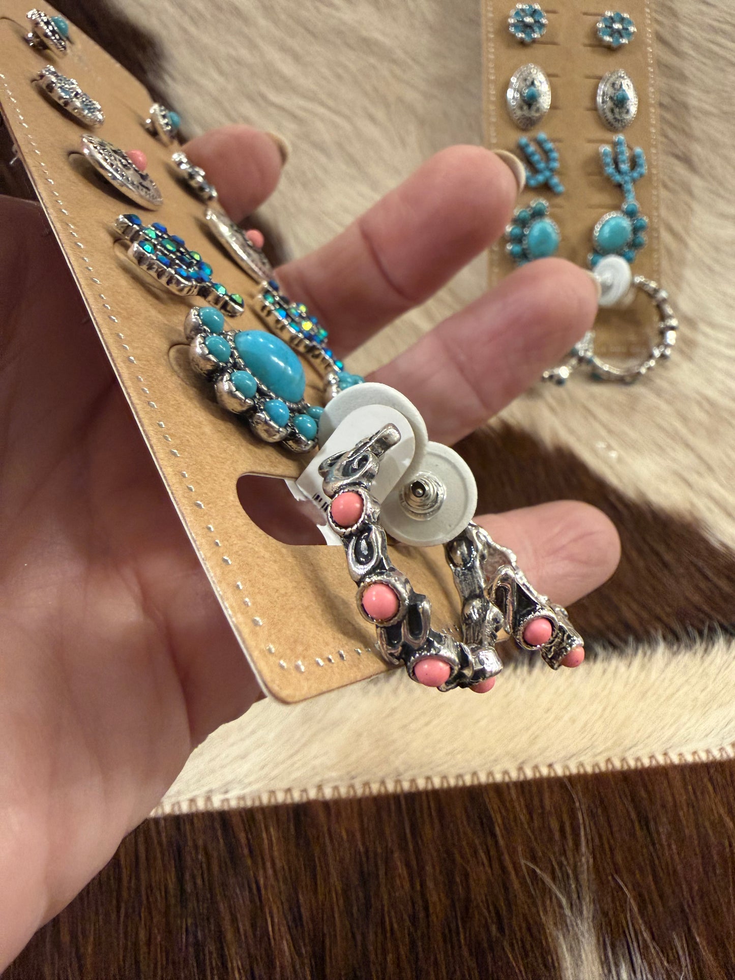 Six Shooter Earring Set