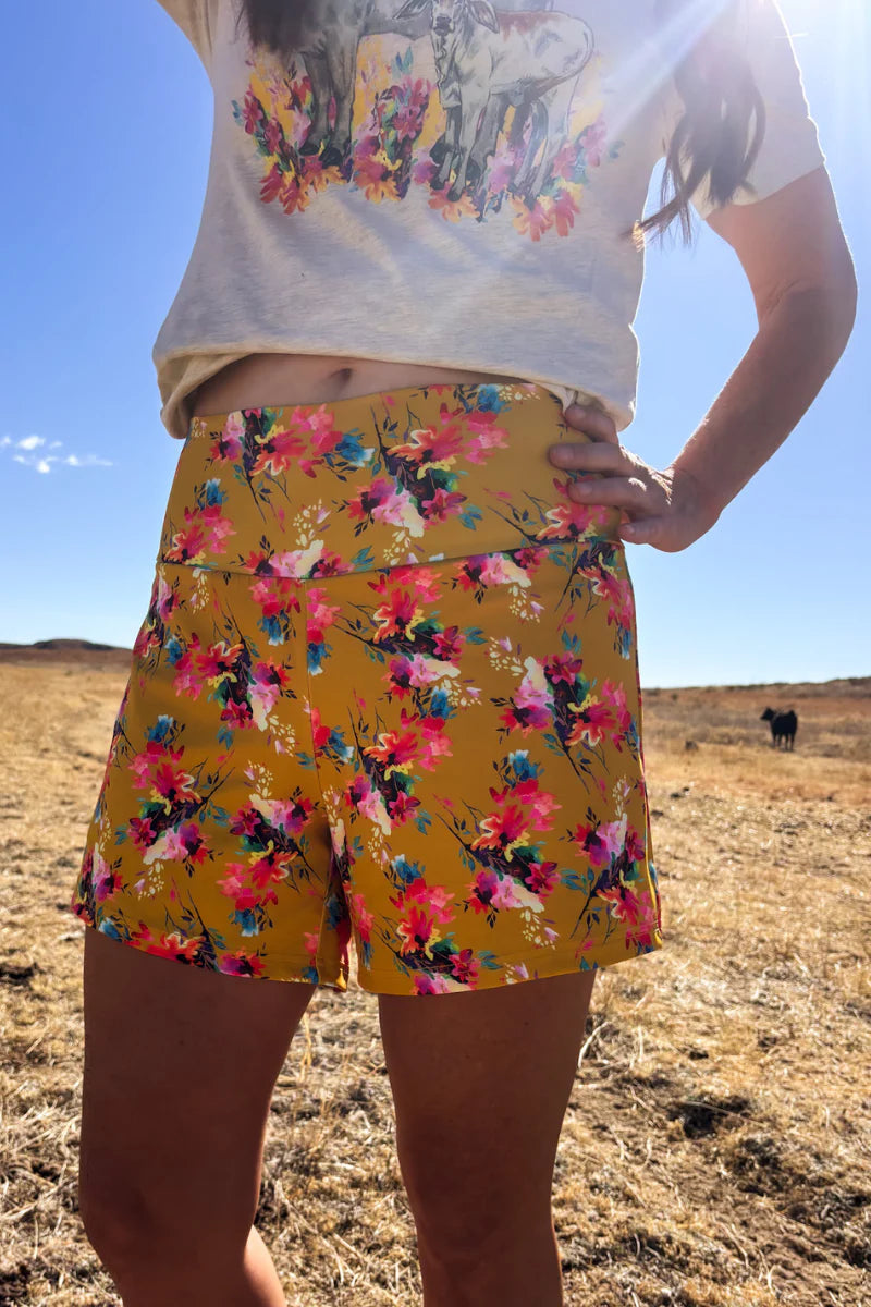 WARM WILDFLOWER SHORTS