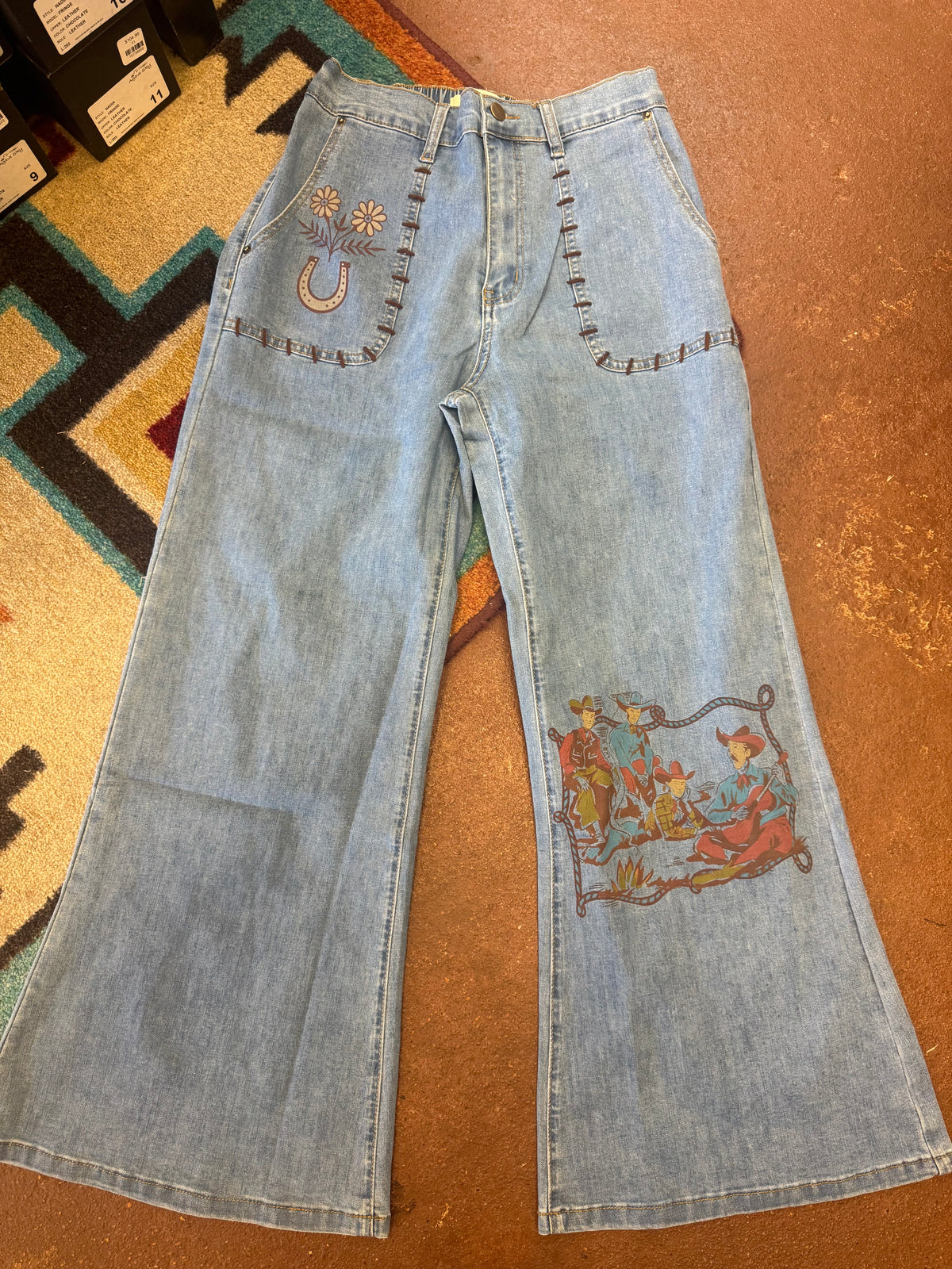 CAMPFIRE WIDE LEGGED DENIM JEAN