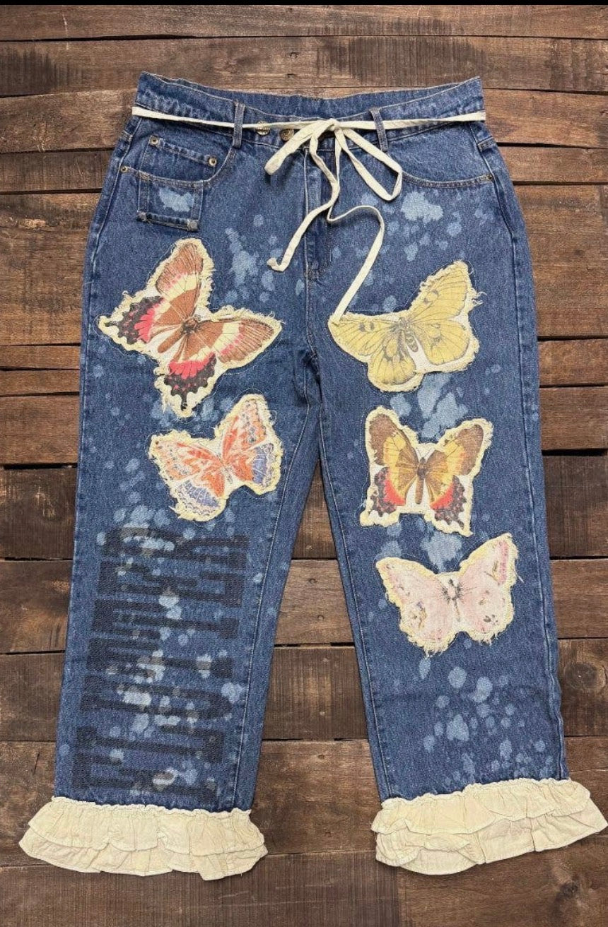 Flutter Sky Jeans