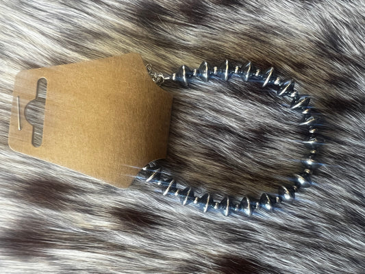 Sterling Silver Navajo Pearl Bracelets