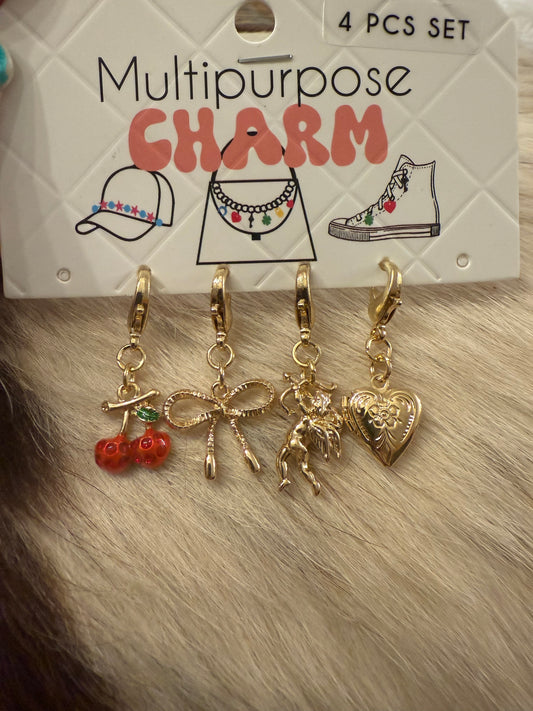Cherry Pie Shoe Charms