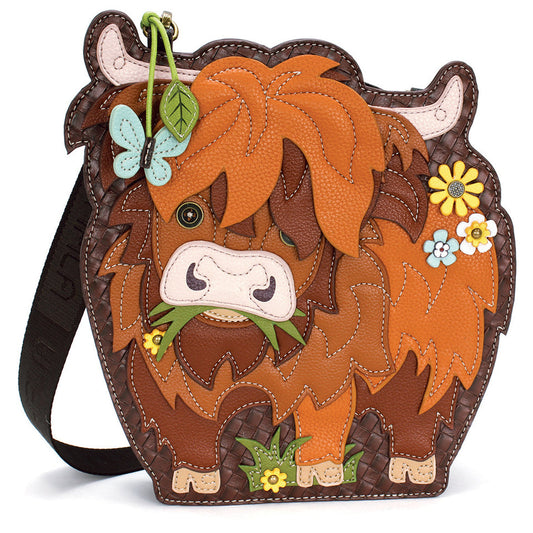 NOVELTY PURSE - HIGHLAND COW