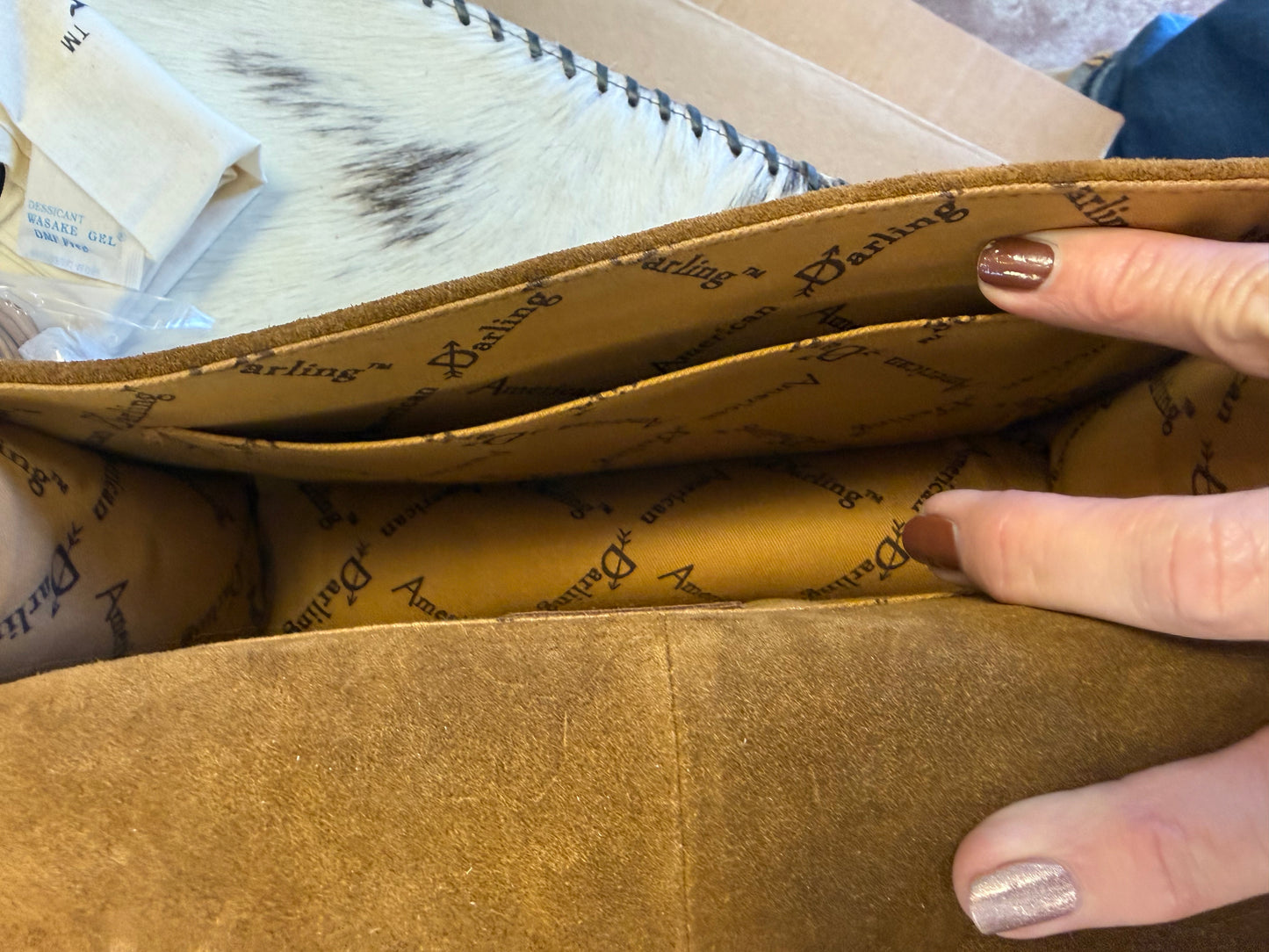 Gold Glam Cowgirl Bag