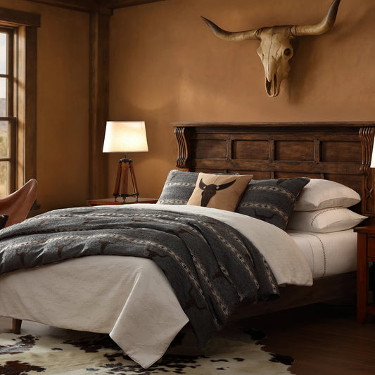 Chisholm Longhom Chenille Jacquard Comforter Set