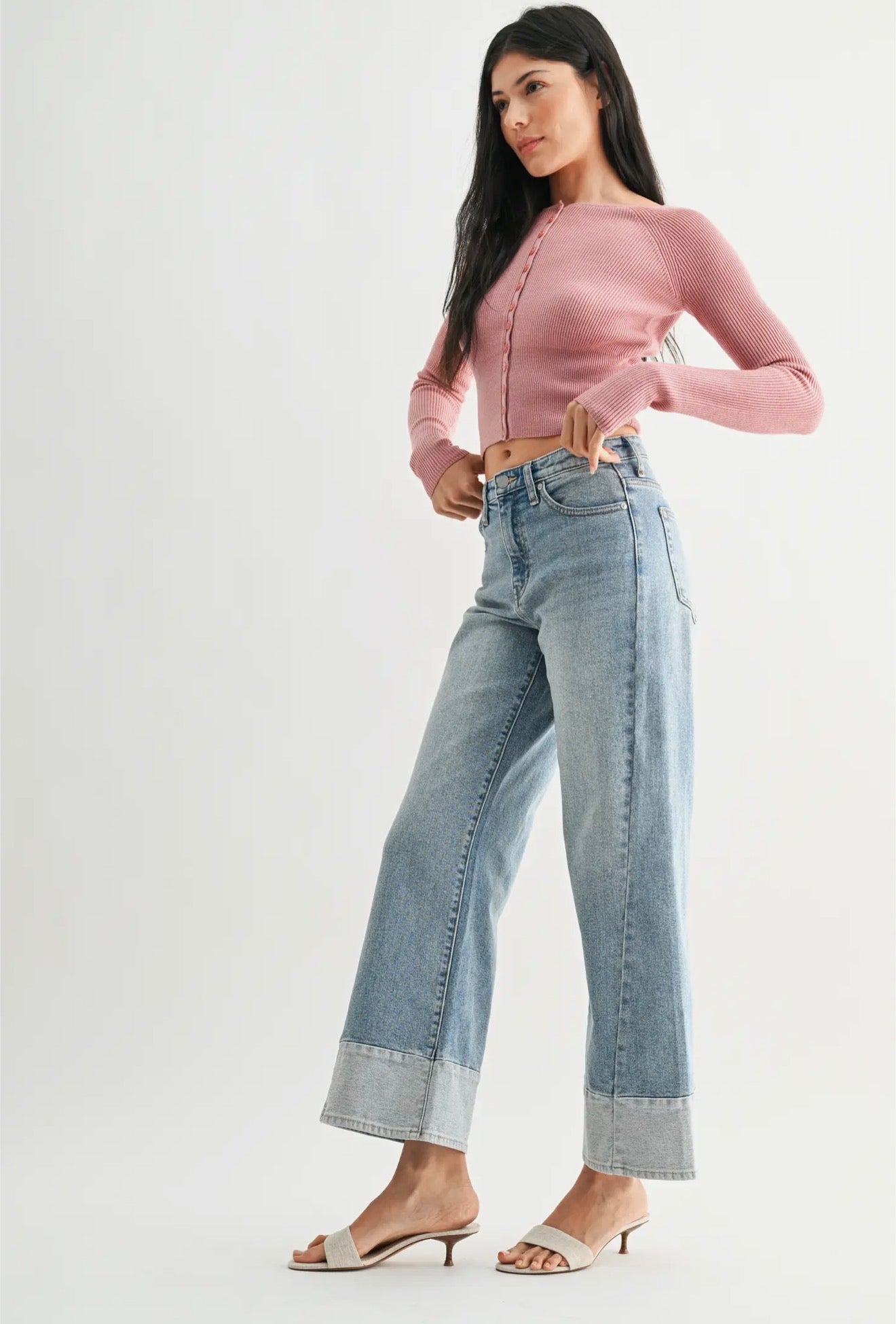Two Toned Hem Seamed by JBD