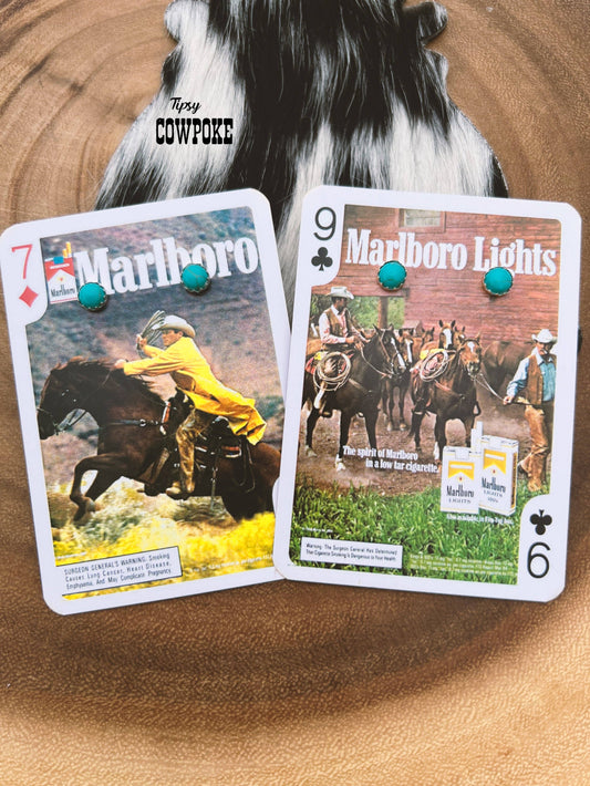 -Turquoise- Stud Earrings