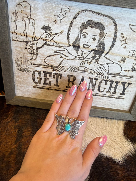 The Mabel Butterfly Ring