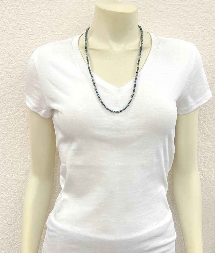 Alcoa 26" Western Gemstone Necklace