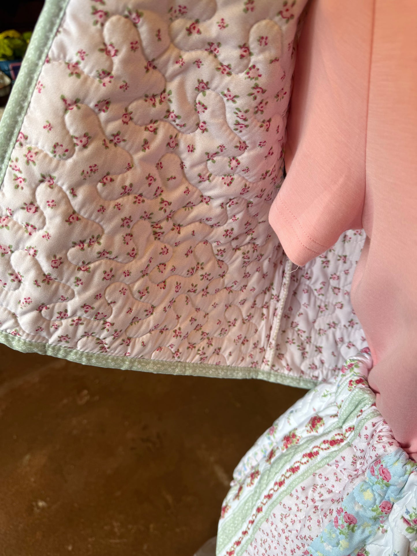 Lynette Patchwork Quilted Vest or Shorts