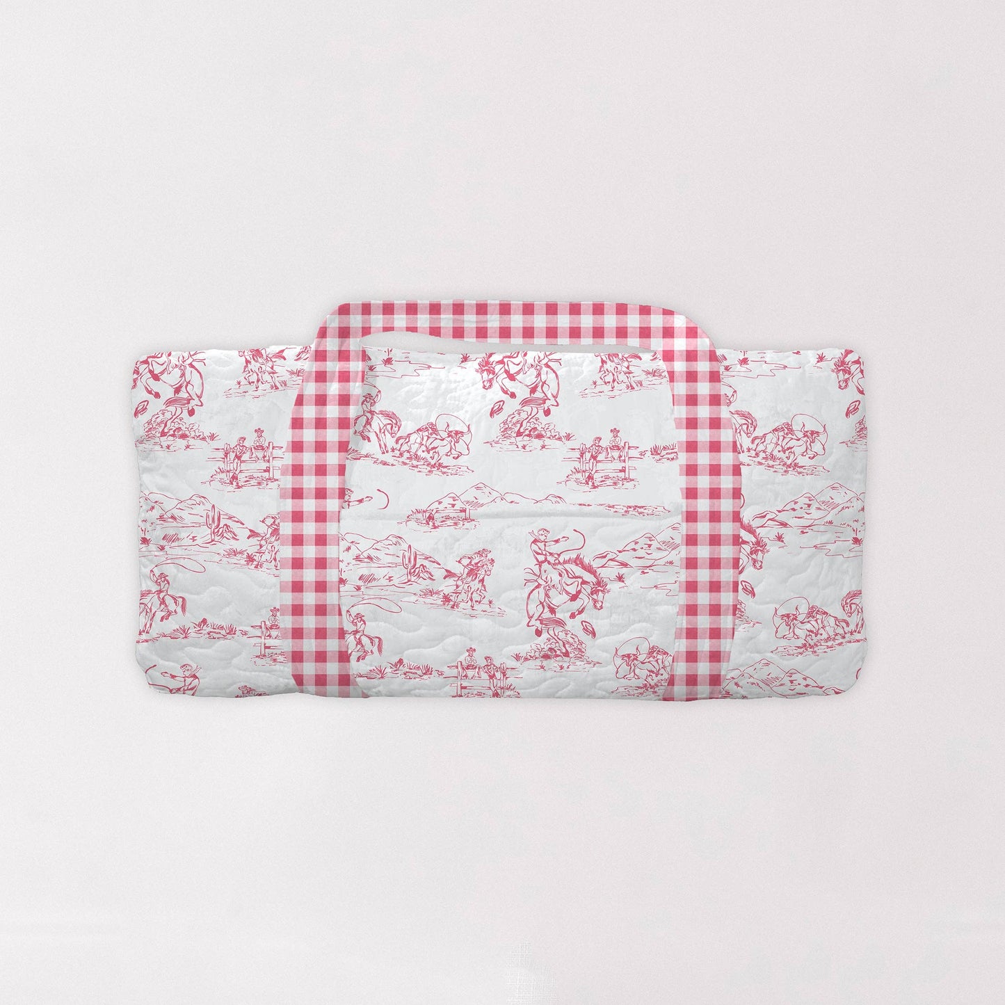 Koda Rider Fuchsia Quilted Weekender Duffle Bag