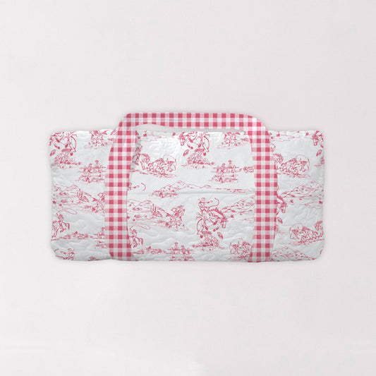 Koda Rider Fuchsia Quilted Weekender Duffle Bag