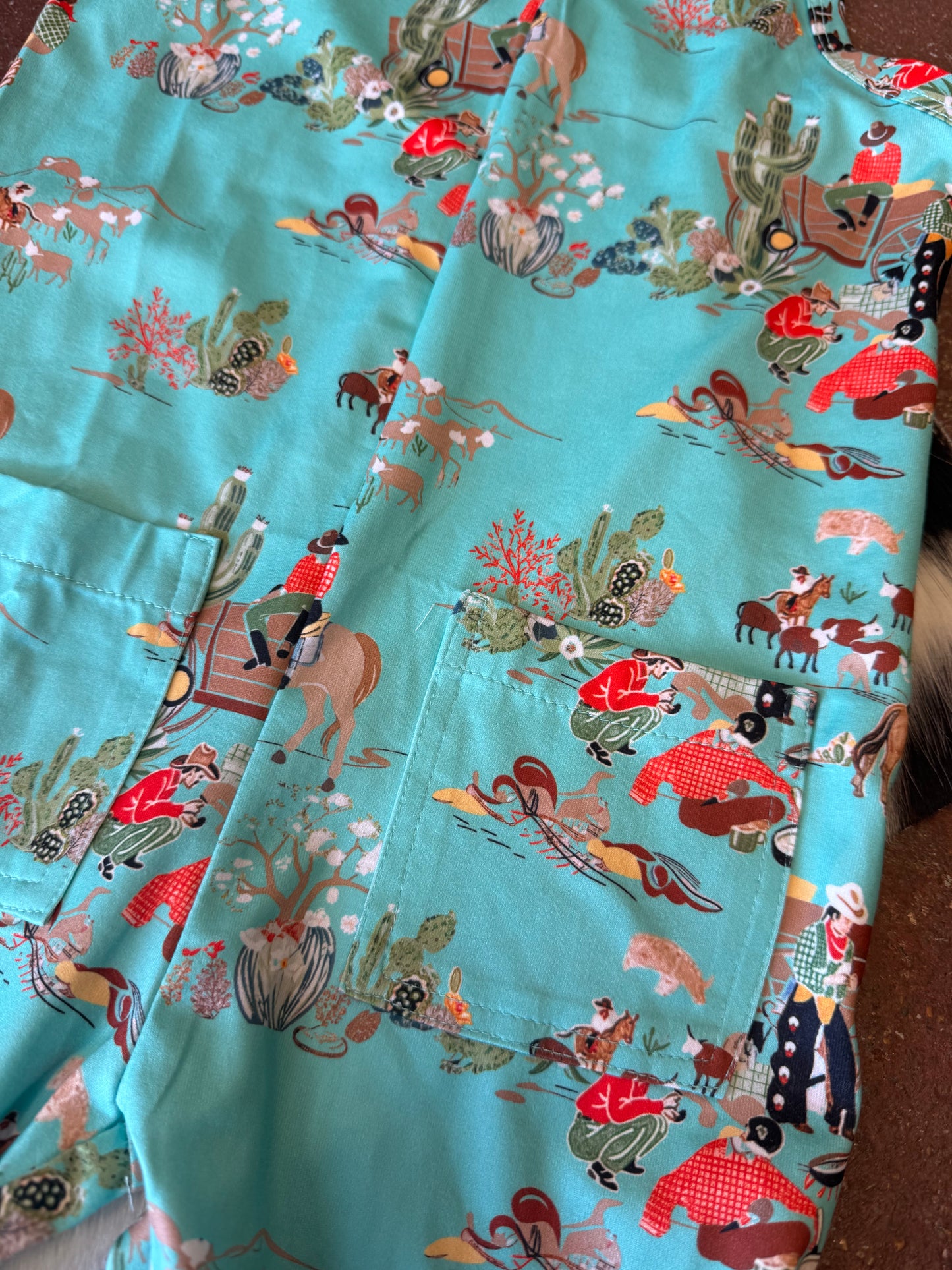 Youth Turquoise Wagon Jumper