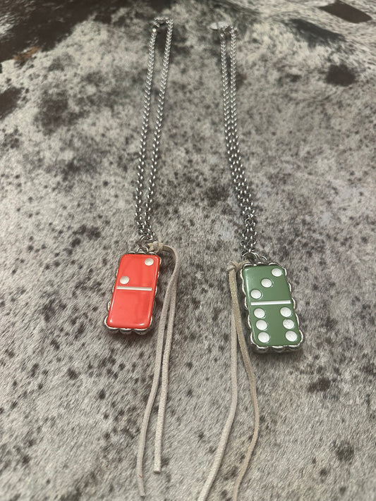 Coons Domino Necklace
