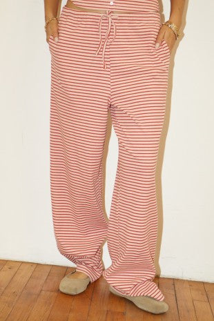 French Pink Wide Legged Pants