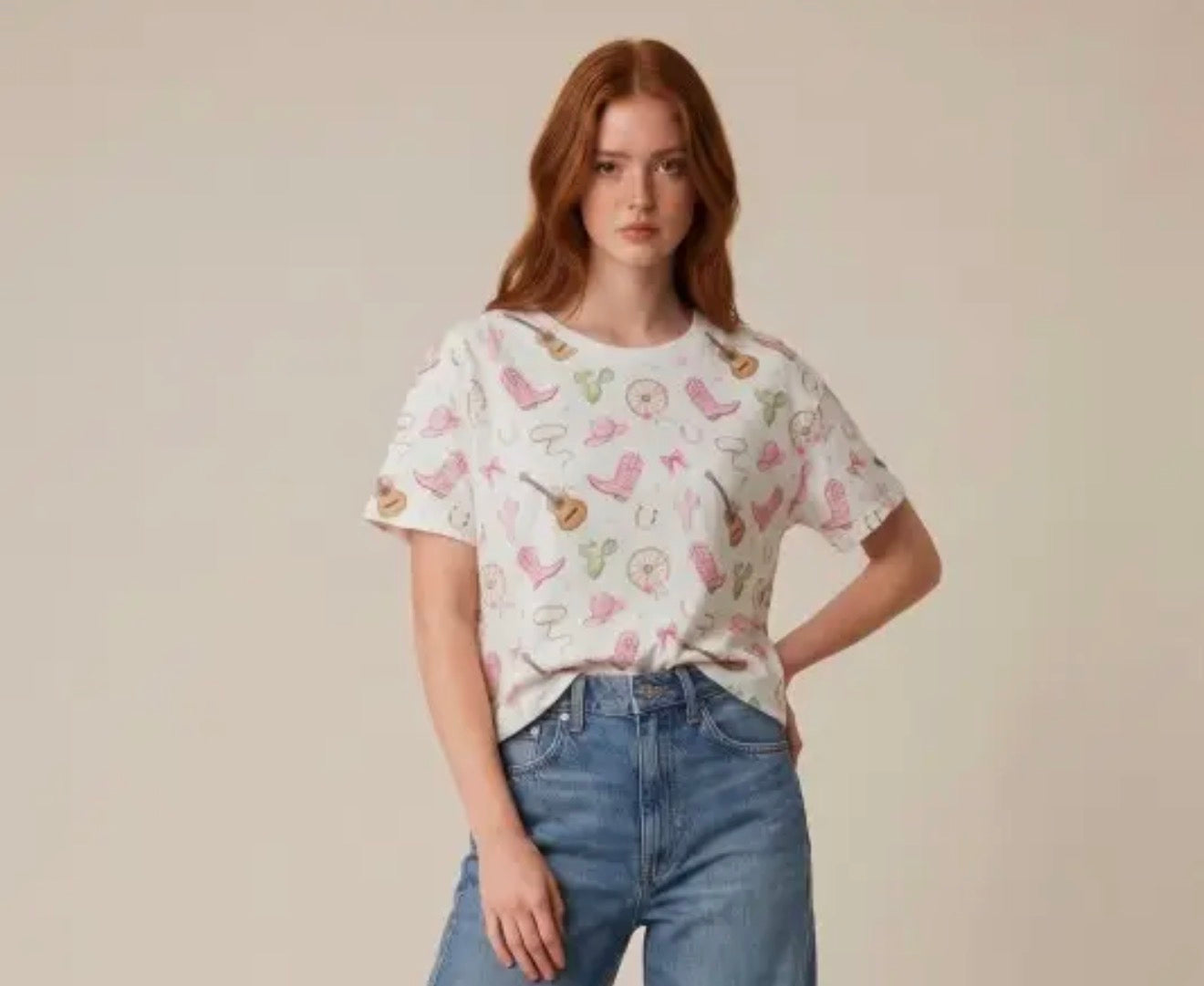 Boots & Guitars Tee