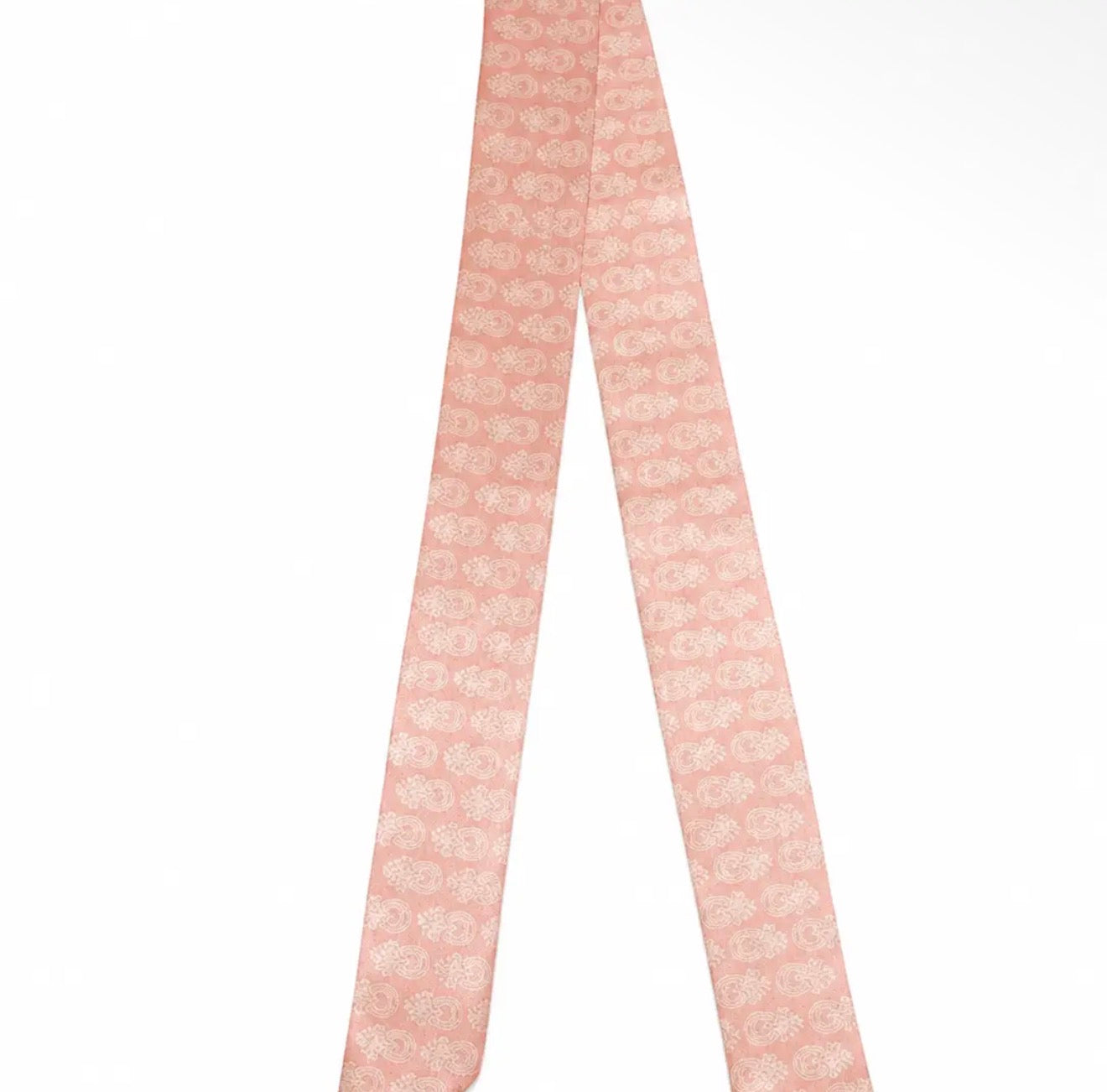Western Floral Horseshoe Silk Twilly