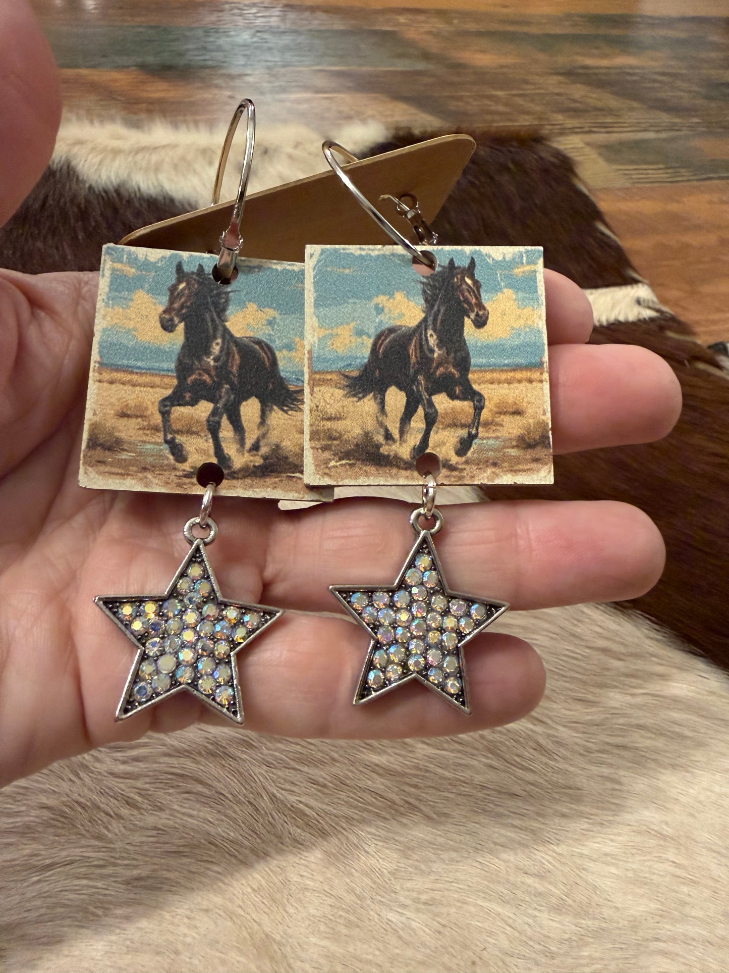 Black Beauty Earrings