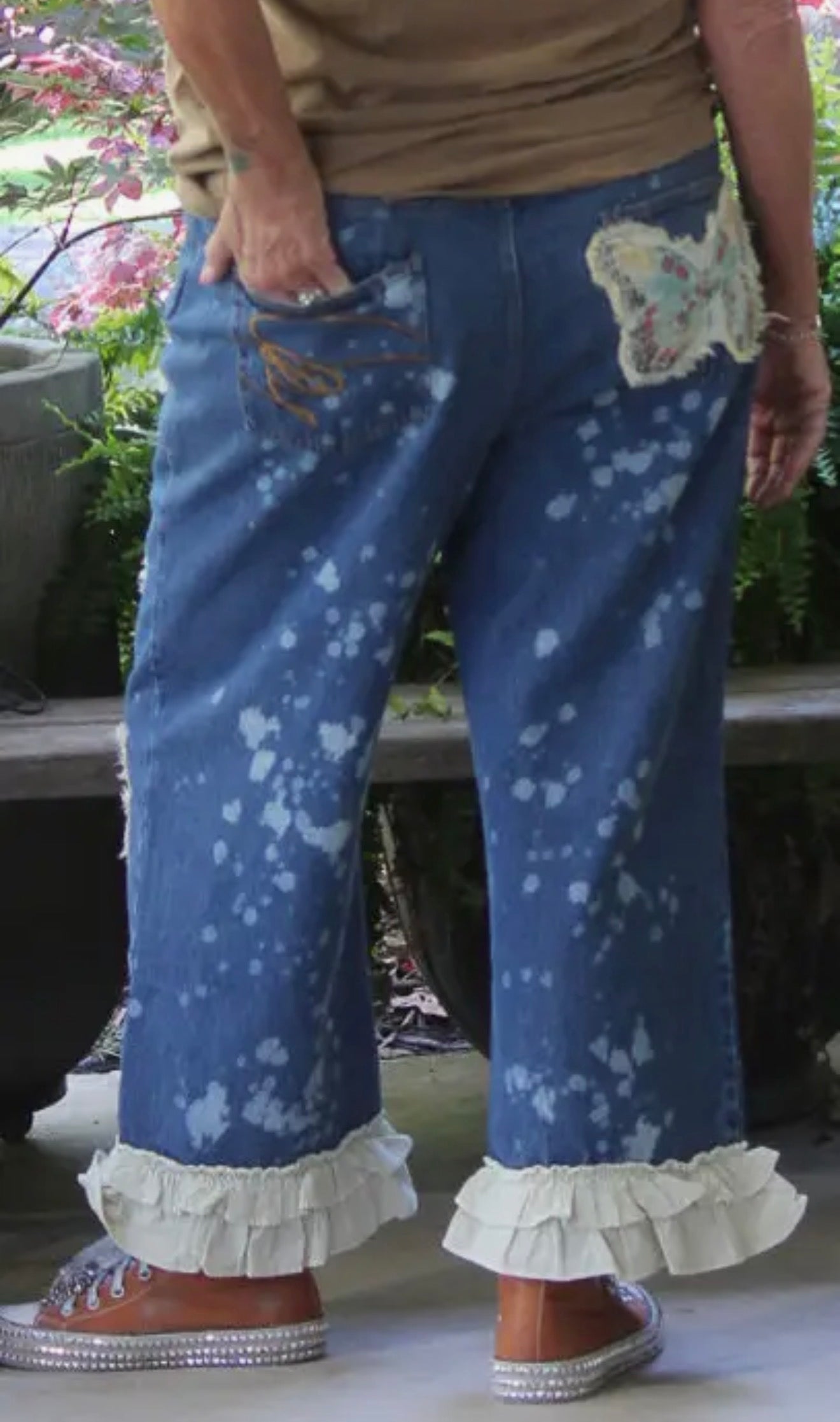Flutter Sky Jeans