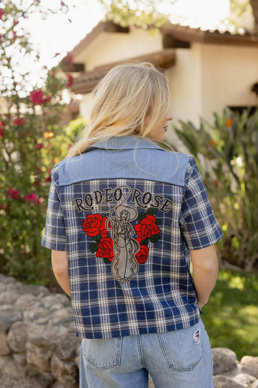 BLUE BONNET RODEO BLOUSE by Rodeo Quincy